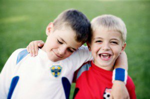 Kids playing sports